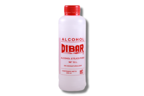 ALCOHOL ETÍLICO PURO 96° 250ML
