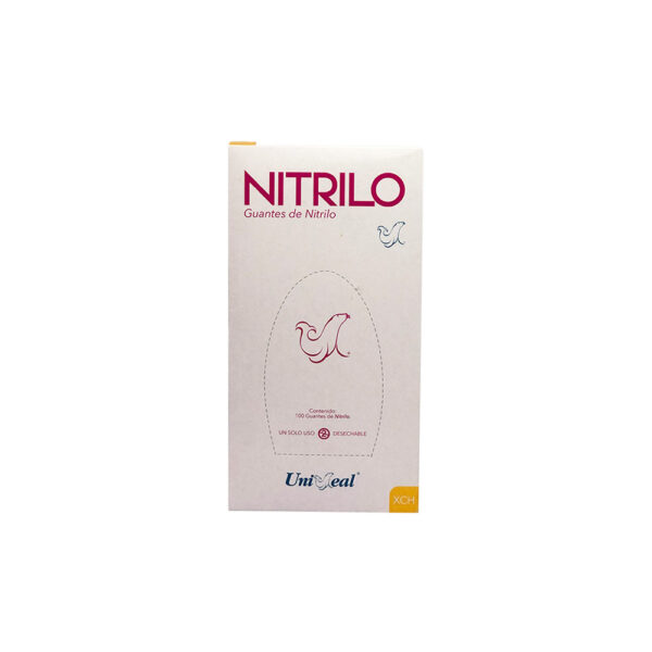 GUANTES NITRILO UNISEAL ROSA