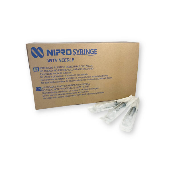 JERINGA CON AGUJA 5ML NIPRO - Image 3