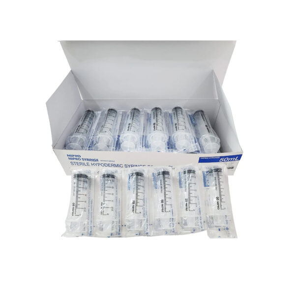 JERINGAS DE 50ML SIN AGUJA POR CAJA NIPRO - Image 3