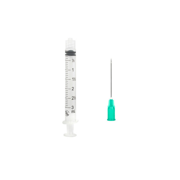 JERINGAS CON AGUJA 3ML 21Gx32MM DL - Image 2