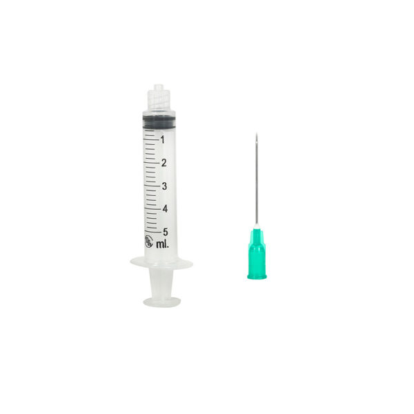 JERINGAS CON AGUJA 5ML 21Gx32MM DL - Image 2
