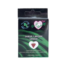 Condones sabor sandia. Distruidos por Veli Medical Insumos Médicos.