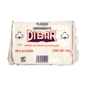 Algodón plisado marca Dibar, disponible en Veli Medical