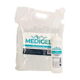 Gel conductor para ultrasonido, disponible en Veli Medical