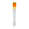 Tubo de recolección de muestra de sangre, gel y activador de coagulacion, 13x100 mm, 6 ml, disponible en Veli Medical.